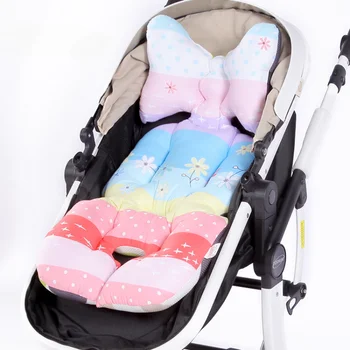 Коврик для детской коляски, сиденье для еды, чистая подушка, теплая и толстая кровать для новорожденных, переносные Бортики в кроватку