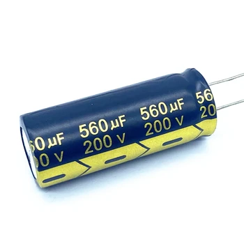 1 шт./лот 200 В 560 МКФ 200 В 560 мкФ алюминиевый электролитический конденсатор размером 18*50 20%