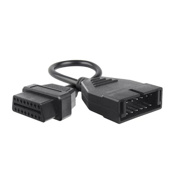 Кабель-адаптер 12pin к OBD1 / OBD2 Простой кабель для диагностики автомобиля Разъем D7WD