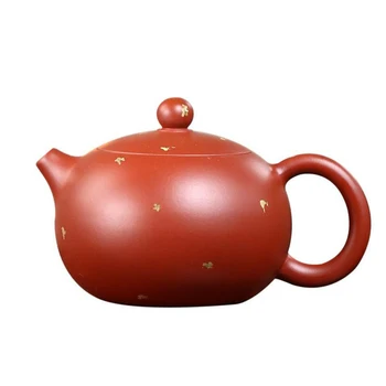 160 мл Китайские Исинские Чайники Из Фиолетовой Глины Известных Художников Ручной Работы Xishi Tea Pot Необработанная Руда Dahongpao mud Kettle Zisha Tea Set