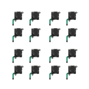 16 Частей 3D Сменного аналогового джойстика для левого и правого джойстиков с крышкой для контроллера Nintendo Joy-Con Switch