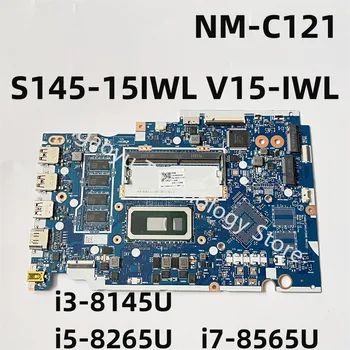 Оригинал для Lenovo Ideapad S145-15IWL V15-IWL Материнская плата ноутбука NM-C121 i3-8145U i5-8265U i7-8565U 4G 5B20S41721