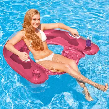 Надувные Плавающие Водные Матрасы Летний Водяной Гамак Шезлонги Плавающая кровать в бассейне Надувные Матрасы Кровать