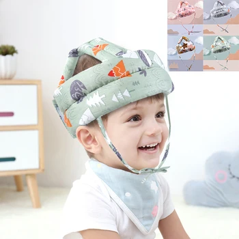 Детский защитный шлем Для защиты головы, головной убор, коврик от падения, дети учатся ходить, аварийная крышка