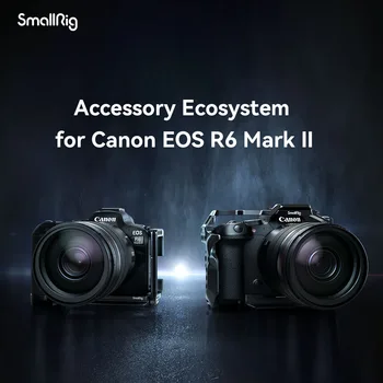 Держатель SmallRig для Canon EOS R6 Mark II, L-образный кронштейн для Canon EOS R6 Mark II / R5/ R5 C / R6 Быстроразъемная L-образная монтажная пластина 4159