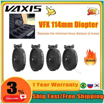 Комплект диоптрий Vaxis VFX 114 мм +0.5/+1/+2/+3 Уменьшение минимального расстояния фокусировки Фотографических аксессуаров для объективов