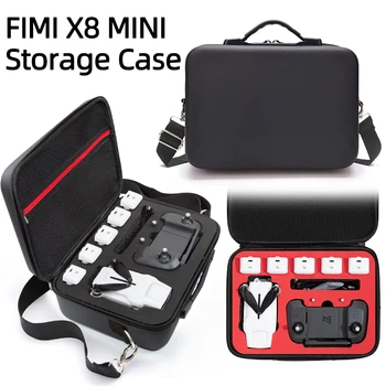 Портфель для дрона, сумка через плечо для FIMI X8, мини-кейс для хранения аксессуаров для дрона, чехол для переноски контроллеров, батарейки, сумка