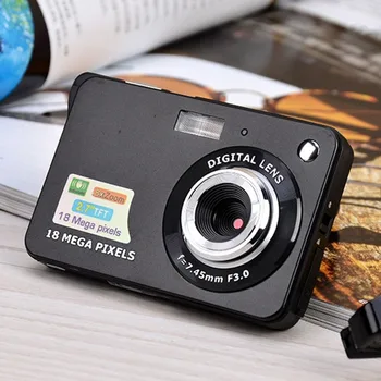 2022 ГОРЯЧАЯ Цифровая Камера HD TFT ЖК-Дисплей 18MP 720P 8-кратный Зум Видеокамера С Защитой От Встряхивания CMOS 2,7-Дюймовая Микро-Видеокамера Детский Подарок