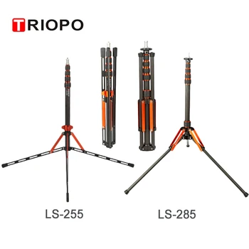 TRIOPO LS-255/LS-285 Кронштейн из углеродного волокна, Штатив для камеры, студийный Софтбокс, вспышка, Зонты, Отражатель, Штатив