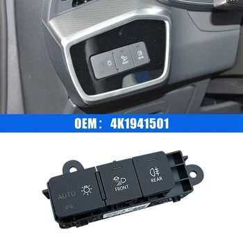 Переключатель управления головным светом автомобиля Переключатель управления головным светом Черный 4K1941501 для A3 S3 Q3 4K1 941 501