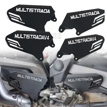 Аксессуары Для Мотоциклов С ЧПУ Защита Пятки Задняя Накладка Защитная Крышка Для Ducati Multistrada V4 V4S Sport 2021 2022 2023 MULTISTRADAV4