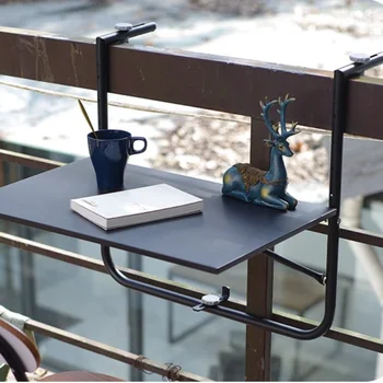 Стол для ноутбука Простой Современный стол для ноутбука Подвесной Компьютерный стол на балконе Складной Для хранения В Домашнем офисе Безопасный и стабильный