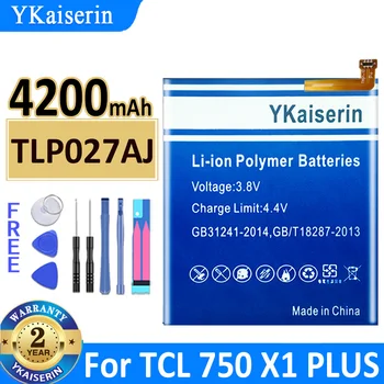 4200 мАч TLP027AJ Аккумулятор Для Мобильного Телефона Alcatel A5 LED OT 8085D 5085Y Idol 5 OT-6085D PULSEMIX 5085C/TCL 750 X1 PLUS Bateria