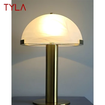 Настольная лампа TYLA Nordic Современный креативный дизайн, настольная лампа в виде гриба, модный декор для дома, гостиной, спальни
