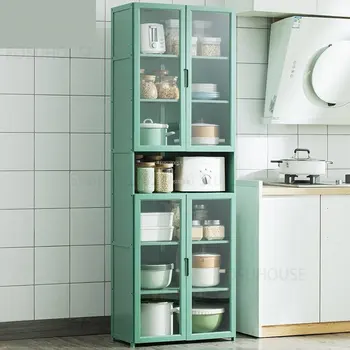 Простые узкие кухонные шкафы, современный буфет, домашняя кухонная мебель, гостиная, многослойный винный шкаф, чайный шкаф