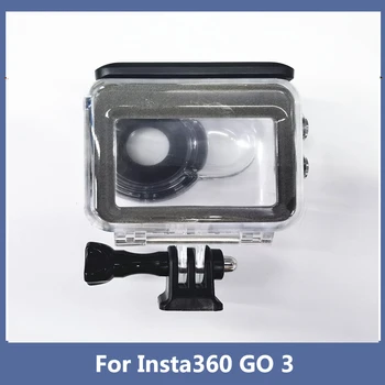 Водонепроницаемый корпус для Insta360 GO 3 с сенсорным экраном, задняя крышка, корпус для дайвинга, защитный чехол, аксессуары для камеры