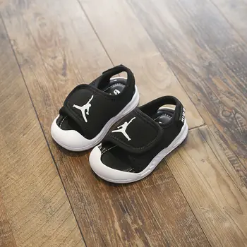 Детские сандалии мужские летние Детские на нескользящей мягкой подошве для девочек от 1 до 3 лет Пляжная обувь для малышей Летняя обувь для малышей