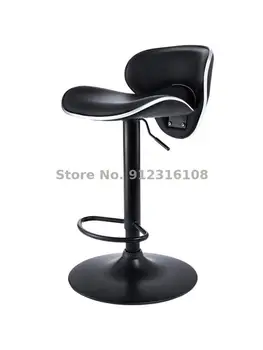 Немецкий барный стул современный простой барный стул KTV с поворотным подъемником спинки офисный стул для стойки регистрации бытовой высокий табурет