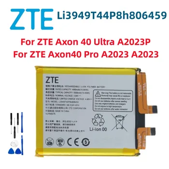 Оригинальный аккумулятор Li3949T44P8h806459 Аккумулятор емкостью 5000 мАч Для ZTE Axon 40 Ultra A2023P / Для мобильного телефона ZTE Axon40 Pro A2023 + Инструменты