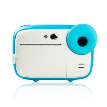 Детская игрушка-фотоаппарат моментальной печати Grils, цифровая видеокамера с термофотобумагой для печати