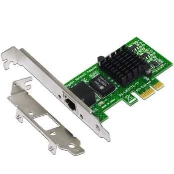 Настольная гигабитная сетевая карта PCI-E с чипом 82574/9301CT Серверная сетевая карта ESXI Бездисковая домашняя