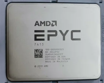 Серверный процессор AMD EPYC 7413 2.65 ГГц с 24 ядрами/48 потоками Кэш-памяти L3 128 МБ TDP 180 Вт SP3 До 3,6 ГГц серии 7003