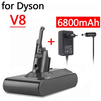 Аккумулятор Dyson SV10 21,6 В для Dyson V8 аккумуляторная Батарея для Dyson V8 Absolute Fluffy/Animal Li-ion Зарядное Устройство Для Пылесоса