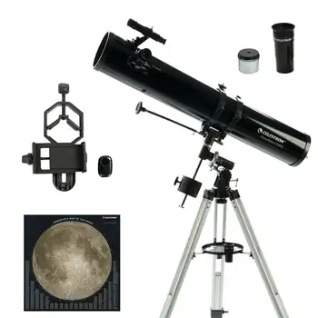 Комплект PowerSeeker 114 EQ для телескопа и астроизображения Deluxe Kit