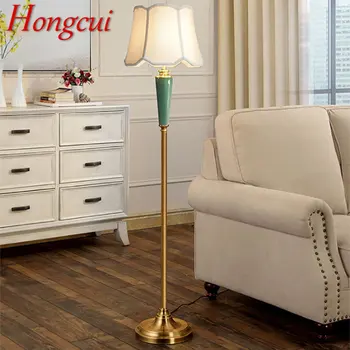 Современный керамический торшер Hongcui LED, креативный Американский Модный настольный светильник класса люкс для дома, гостиной, спальни
