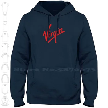 Толстовка с логотипом Virgin Повседневная одежда Толстовка с графическим принтом логотипа