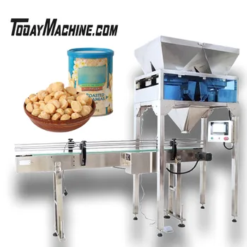 Машина для розлива гранул в сахарные сливки для кофейных зерен для производственной линии бутылок