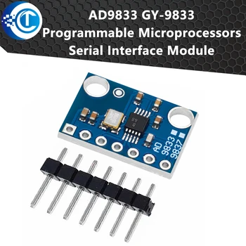 AD9833 Программируемые микропроцессоры Модуль последовательного интерфейса Модуль генератора сигналов DDS синусоидальной прямоугольной волны GY-9833