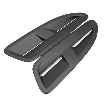 Автомобильное вентиляционное отверстие, модифицированные детали автомобиля, подходит для Jaguar XKR XK8, крышка вентиляционного отверстия капота, автоаксессуары (черный)
