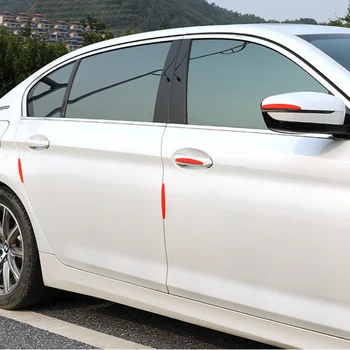 Защитные наклейки для защиты от столкновений на кромке двери автомобиля, силиконовые защитные накладки на боковые стороны автомобиля, защитная накладка на зеркало заднего вида