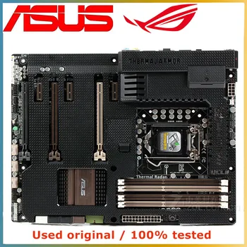 Для ASUS SABERTOOTH Z77 Материнская Плата компьютера LGA 1155 DDR3 32G Для Intel Z77 P8Z77 Настольная Материнская плата SATA III PCI-E 3,0x16