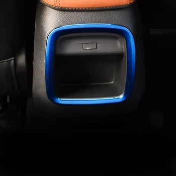 накладка крышки заднего вентиляционного отверстия из нержавеющей стали для Chevrolet Groove WULING BAOJUN 510