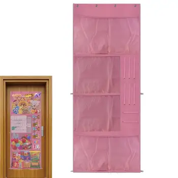 Дверца для хранения мягких игрушек, место для хранения плюшевых животных с сетчатыми карманами, портьеры, место для хранения мягких игрушек для детей, аксессуары