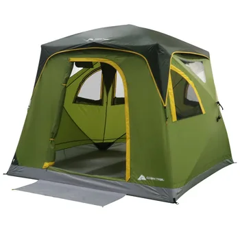 4-местная палатка мгновенного действия, зеленая сверхлегкая палатка, палатка на крыше, всплывающая палатка, палатки для кемпинга на открытом воздухе