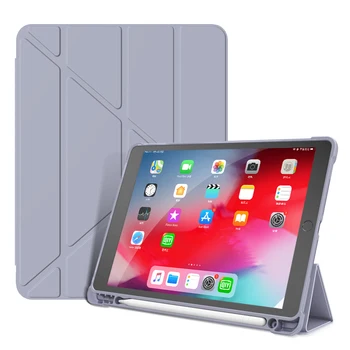 Для iPad 9,7 Air2 Чехол С Держателем Карандаша Автоматический Режим Сна Smart Cover Для iPad 9,7 Air1 Дюймовый Чехол A1566 A1567 A1474 A1475 A1476