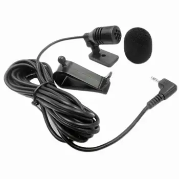 2,5 мм колено Моно Авто DVD радио Bluetooth Тип вставки автомобильного микрофона Громкоговоритель Аксессуары для интерьера автомобиля Тип вставки микрофона