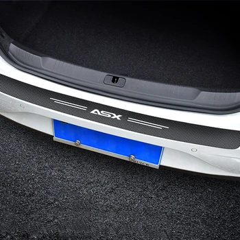 Наклейка на дверь автомобиля, украшение багажника из углеродного волокна для Mitsubishi ASX, автоаксессуары