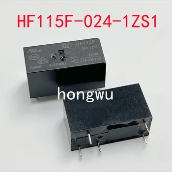 100% Оригинальный Новый 2ШТ HF115F-024-1ZS1 Реле постоянного тока 24V 12A 5 контактов