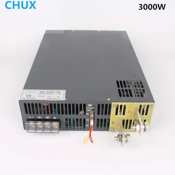 CHUX 3000 Вт Ультратонкий Импульсный Источник Питания 12V 15V 24V 36V 48V 60V 72V 80V 110V 200V Контроль Сигнала Светодиодный SMPS Трансформатор