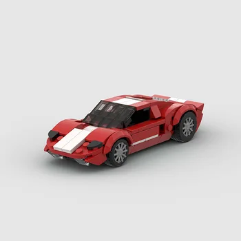 MOC GT40 Красный (M10183) В собранном виде Совместим со строительными блоками Lego DIY, детские игрушки в подарок БЕЗ коробки