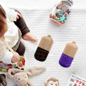 2 шт Гвозди-когти Kendama Toy Детские Деревянные игрушки Головоломка для координации рук и глаз Развивающие Буковые подарки для детей
