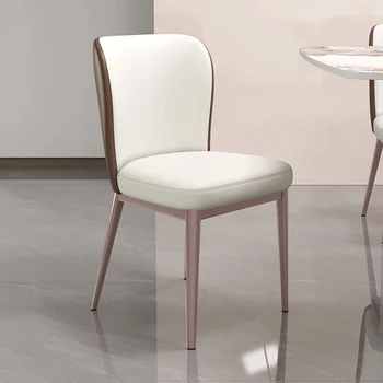 Кухонные Обеденные стулья из синтетической кожи, Барный столик, Обеденные стулья с одноэтажным акцентом, Sillas Comedores, Современная мебель
