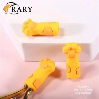 Дизайн ногтей, кошачий коготь, силиконовый защитный чехол для кусачек для кутикулы, ножницы для омертвевшей кожи, инструменты для маникюра и педикюра от падения