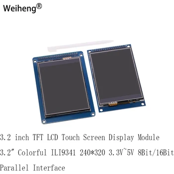 3,2-дюймовый Модуль Сенсорного дисплея TFT LCD с сенсорным экраном 3,2 Красочный ILI9341 240320 3,3 В ~ 5 В 8Bit16Bit Параллельный Интерфейс