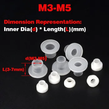 Пластиковая ступенчатая изолирующая прокладка/т-образная вогнуто-выпуклая прокладка M3-M5