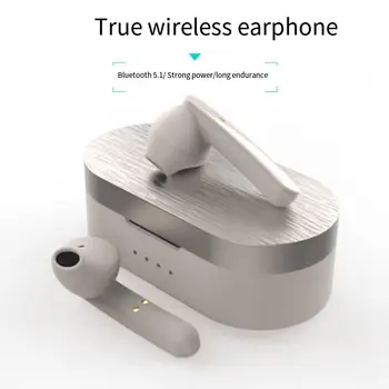 2023 новая Bluetooth-гарнитура MS-T12 5.1 True Wireless Motion Semi-in-ear Touch Black Tech Music Gaming HIFI для xiaomi huawei